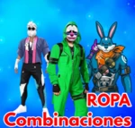 combinaciones de ropa ff android application logo